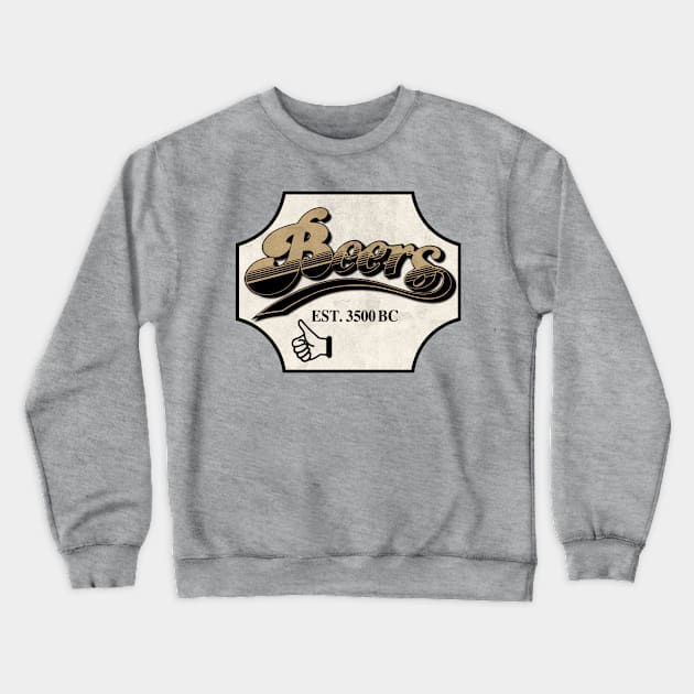 Beers Crewneck Sweatshirt by marengo